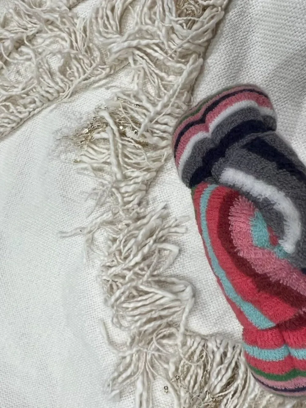 Lele Sadoughi Terry Cloth Knotted Headband